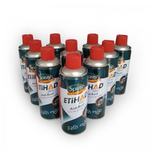 Aerosol Multifunction Anti Rost Silikon Smörjmedel Spray